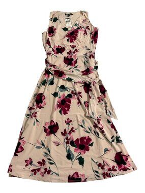 knee length blue flowy dress The Gauze Tiered Dress